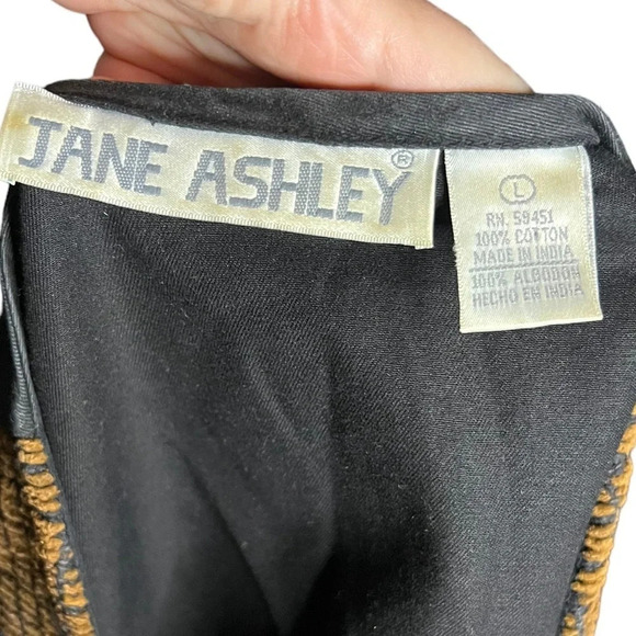 Vintage Jane Ashley Tapestry Grandmacore Vest L - Picture 3 of 4